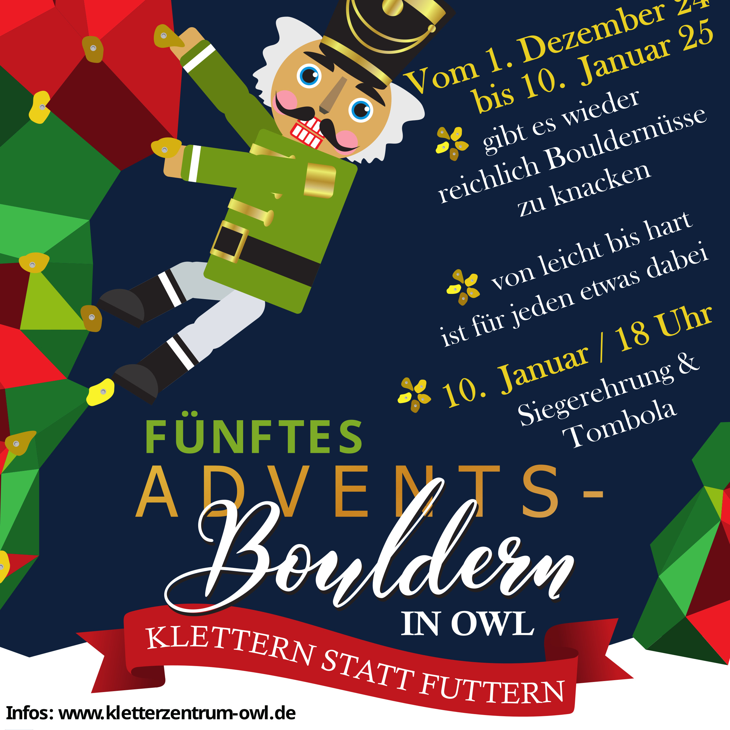 Adventsbouldersession